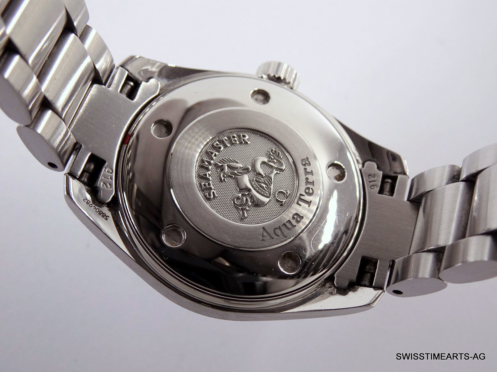 Omega Uhren: OMEGA SEAMASTER 150M AQUA TERRA 596.1110 DAMENUHR – Gebraucht aus Zürich von SWISSTIMEARTS-AG 6
