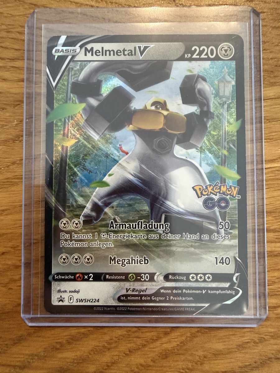 Pokémon Cartes à collectionner: Melmetal V SWSH224 – D'occasion à Amriswil par sim_nlb6