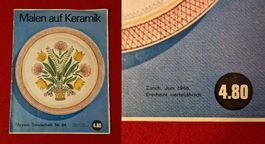 Malen auf Keramik - Meyers Sonderheft Nr. 84 Juni 1966