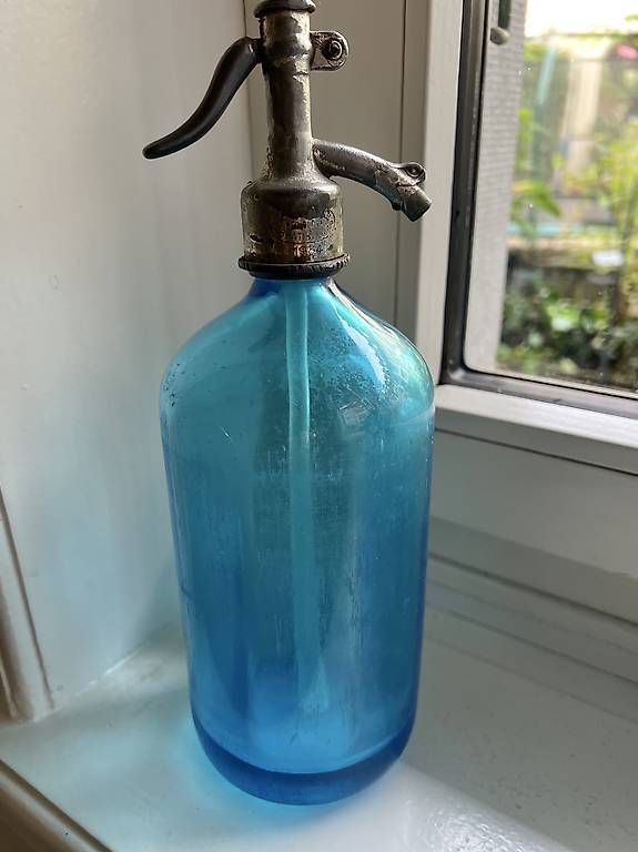 Flaschen: alte Siphonflasche 1934 – Gebraucht aus Bern von zanie