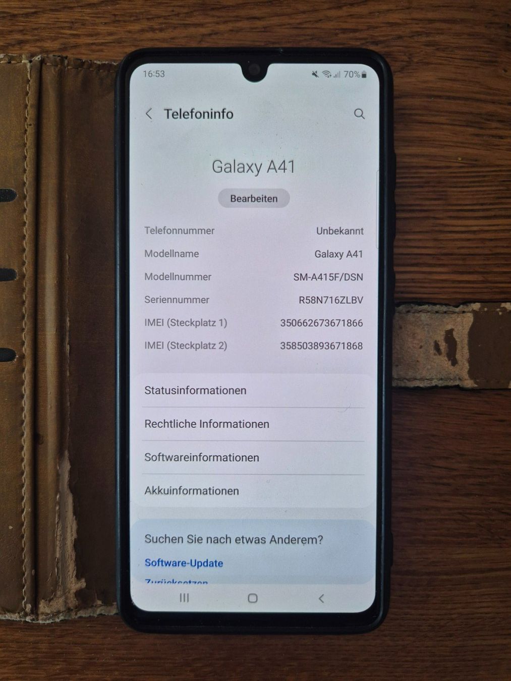 Samsung Telefoni cellulari / Smartphones: Samsung Galaxy A41 – Usato da Stalden (Sarnen) venduto da tschudi04 1
