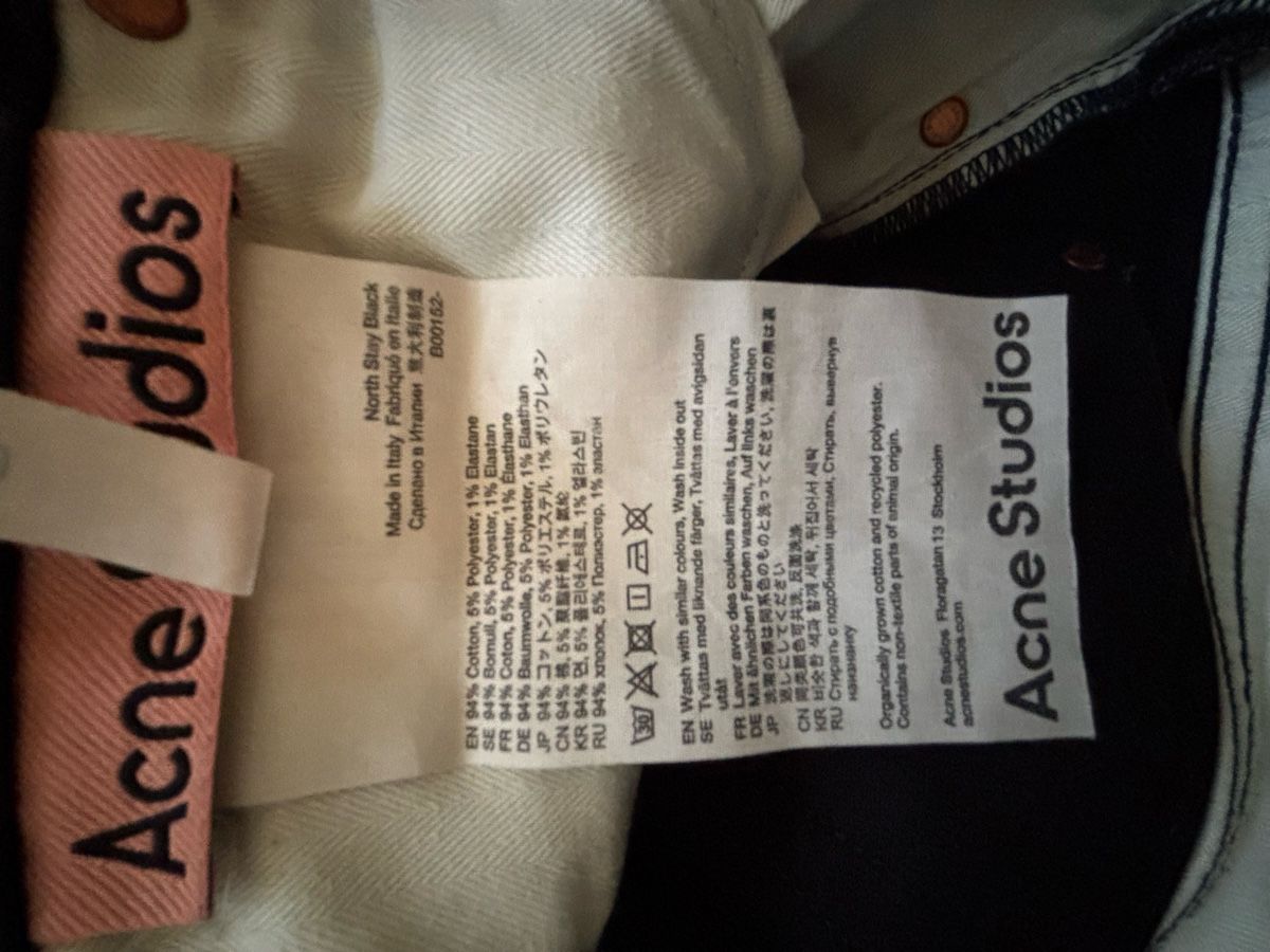 Acne Studios Jeans: Acne Studios Jeans, Melk Used Black, 28x32 – Gebraucht aus Zürich von Aapitz 2