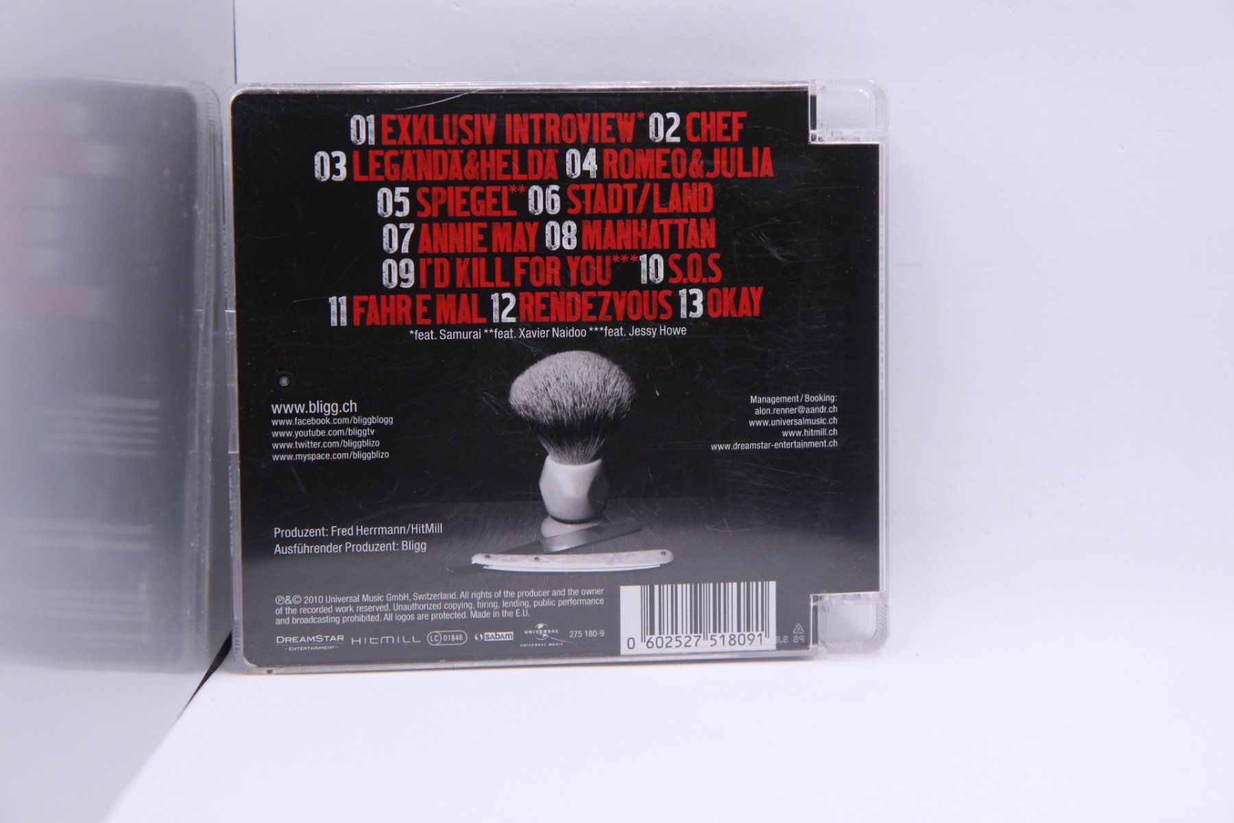 CD: CD: Bligg – Bart Aber Herzlich – Usato da Ernetschwil venduto da luisvonerni 1
