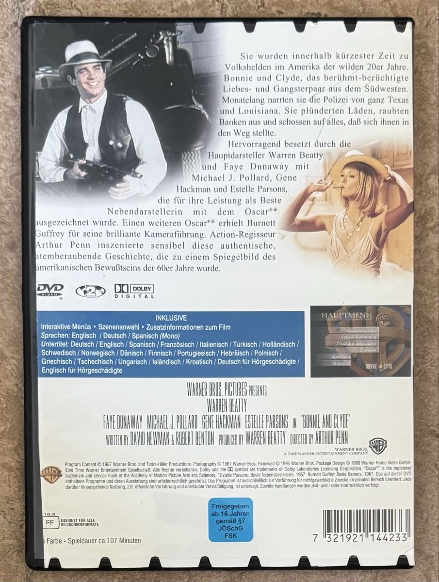 Tous les DVDs: BONNIE UND CLYDE  – Neuf (Voir description) à Dietikon par AndreaSch01 1