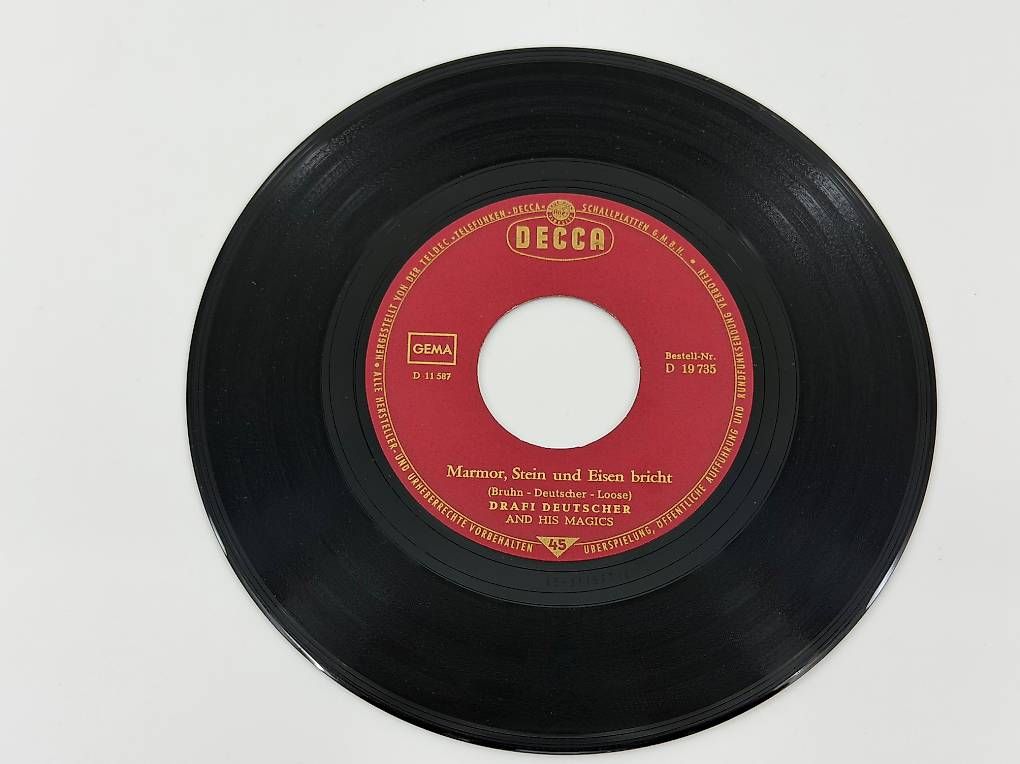 Dischi in vinile: Drafi Deutscher  Marmor, Stein Und Eisen Bricht – Usato da Winterthur venduto da Roli56 2