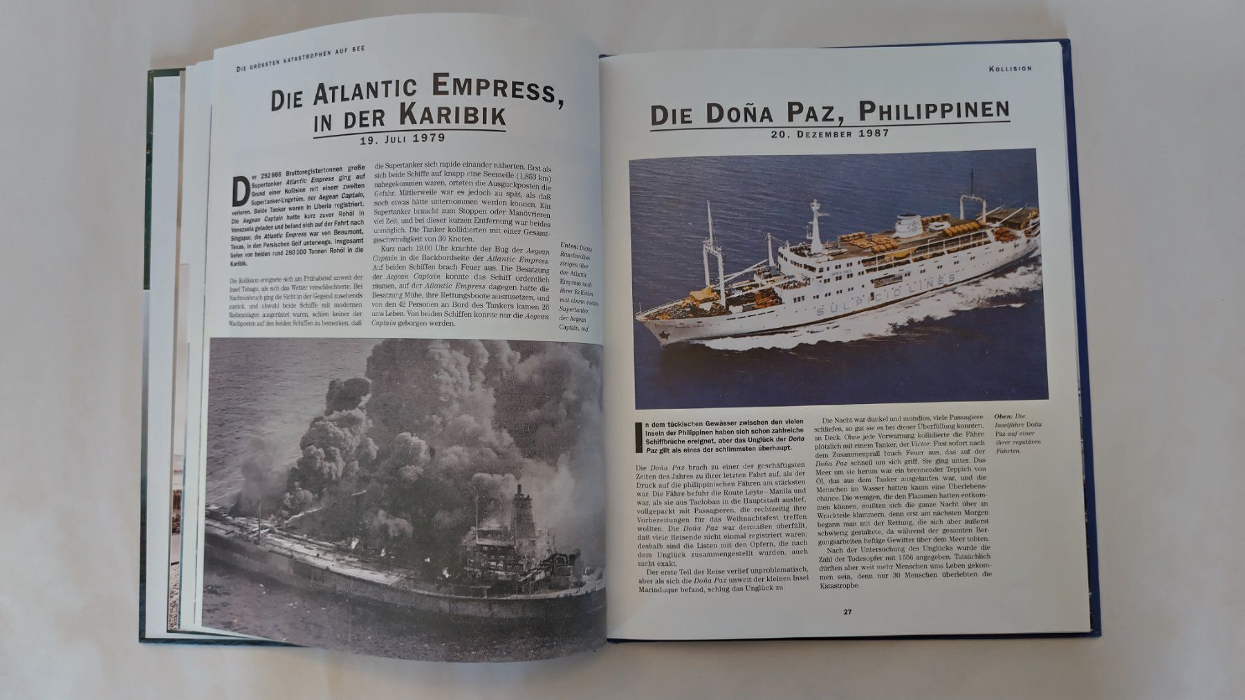Libri: Schiffe Buch 1998 / Die grössten Katastrophen auf See – Usato da Bellach venduto da JingleJerry 6