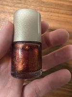 Nagellack schimmernd braun guter Zustand