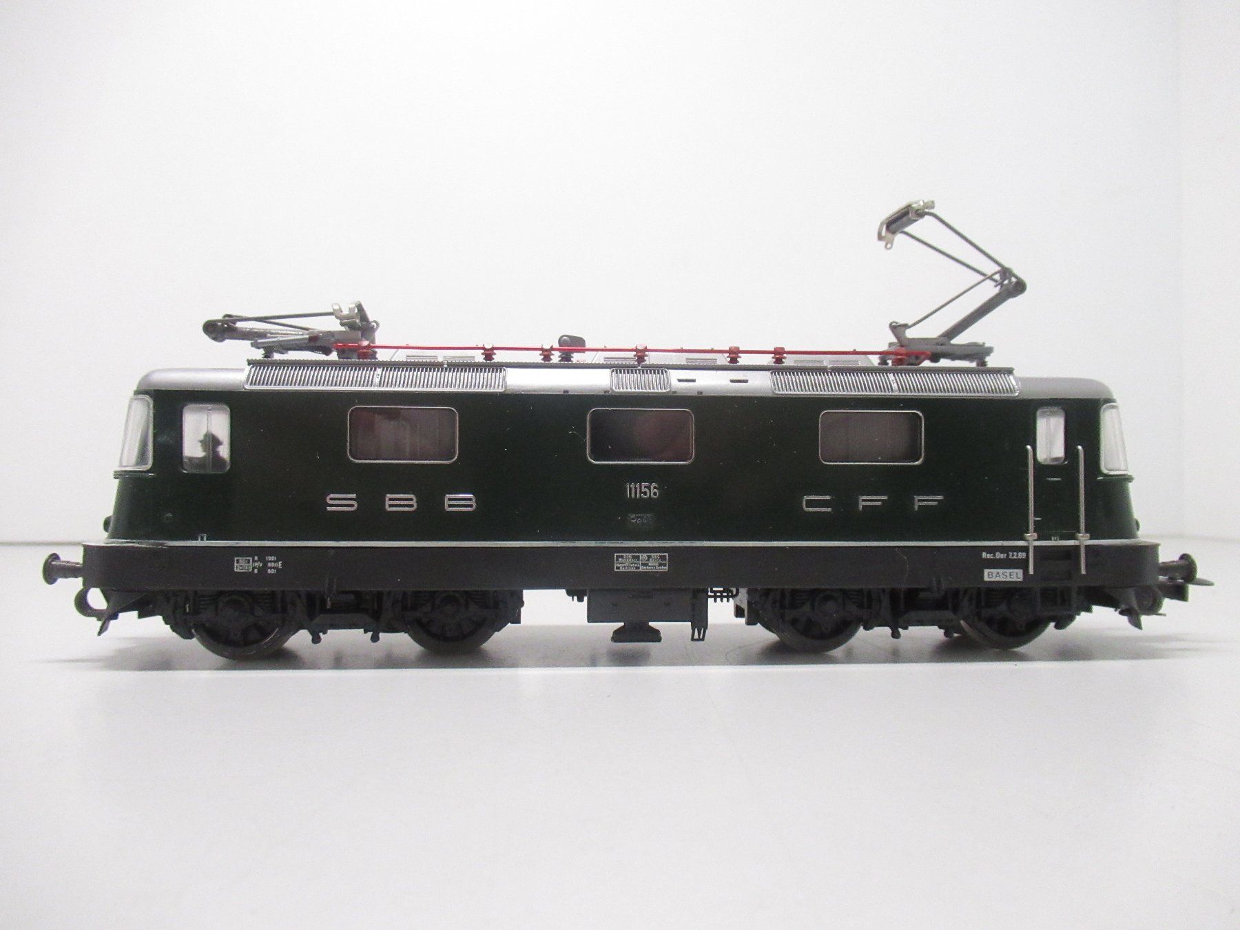 Fleischmann Modelleisenbahnen: Fleischmann  4340 E-Lok Re 4/4 II der SBB CFF FFS Analog DC – Gebraucht aus Basel von mhmarken 1