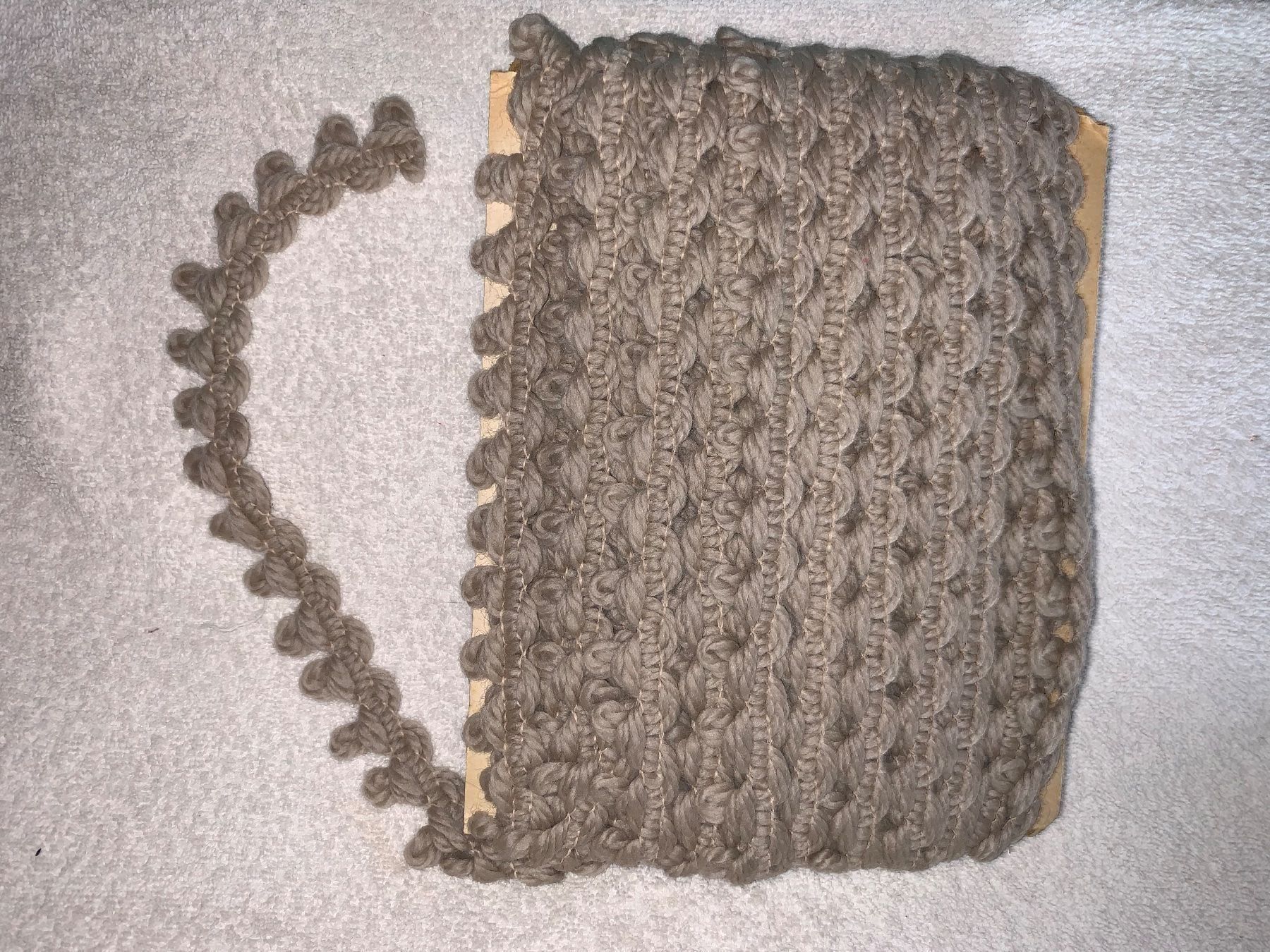 Nastri decorativi: Borte Band spitze beige braun 14 – Nuovo (secondo la descrizione) da Buchs SG venduto da Billikatze5 1