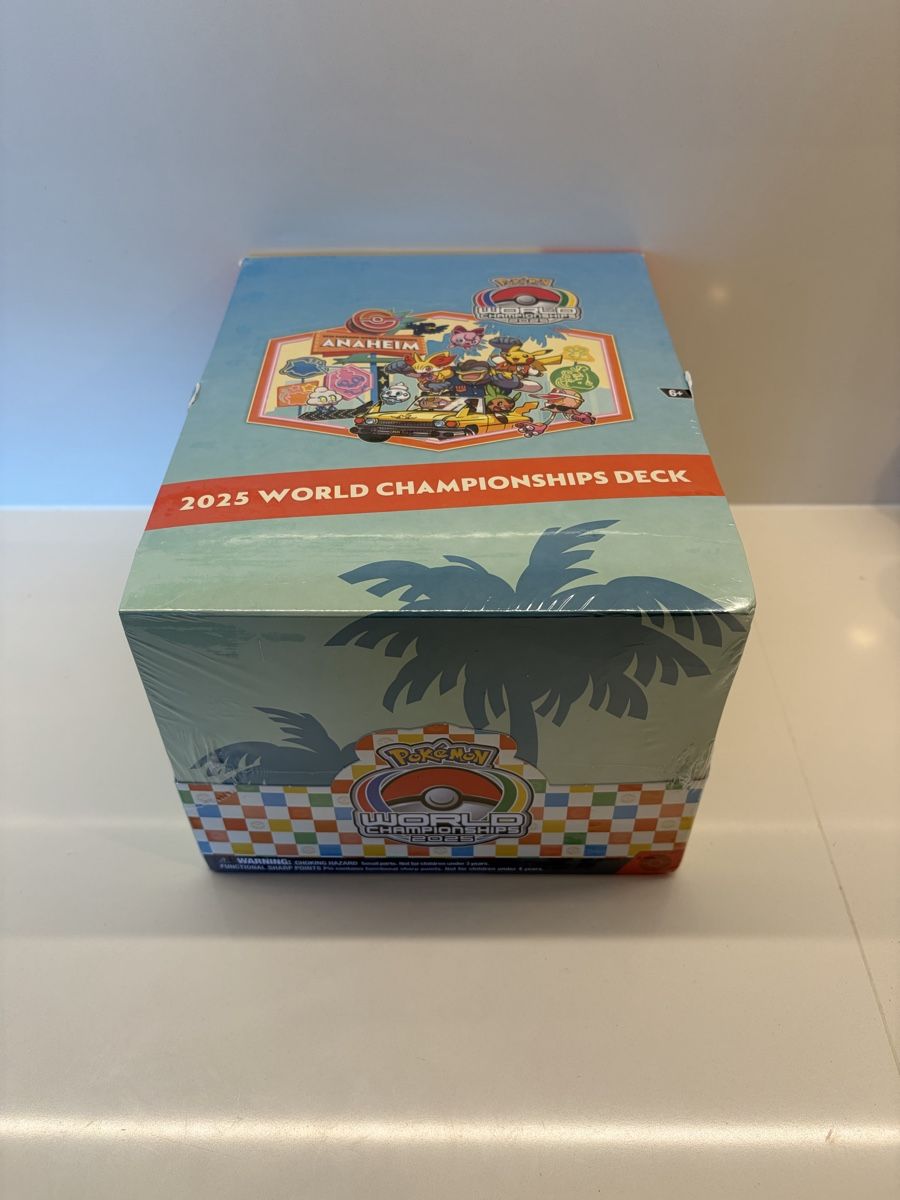 Pokémon Carte collezionabili: Pokemon World Championships Deck 2025 Display – Nuovo e nell'imballaggio originale da Arlesheim venduto da WungaBunga 1