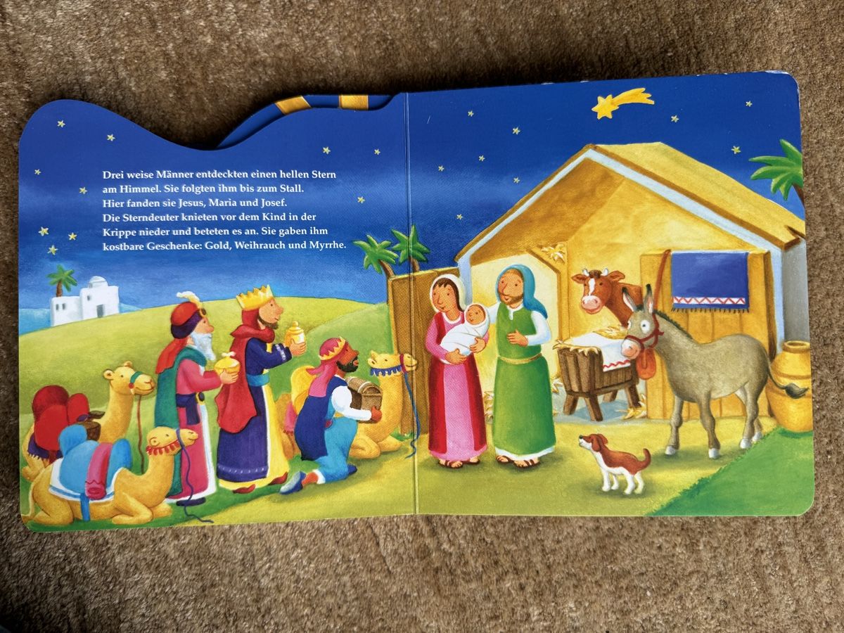 Libri: Weihnachtsbuch -Jesus wird geboren kartoniert – Usato da Aarau venduto da Kilauea 6