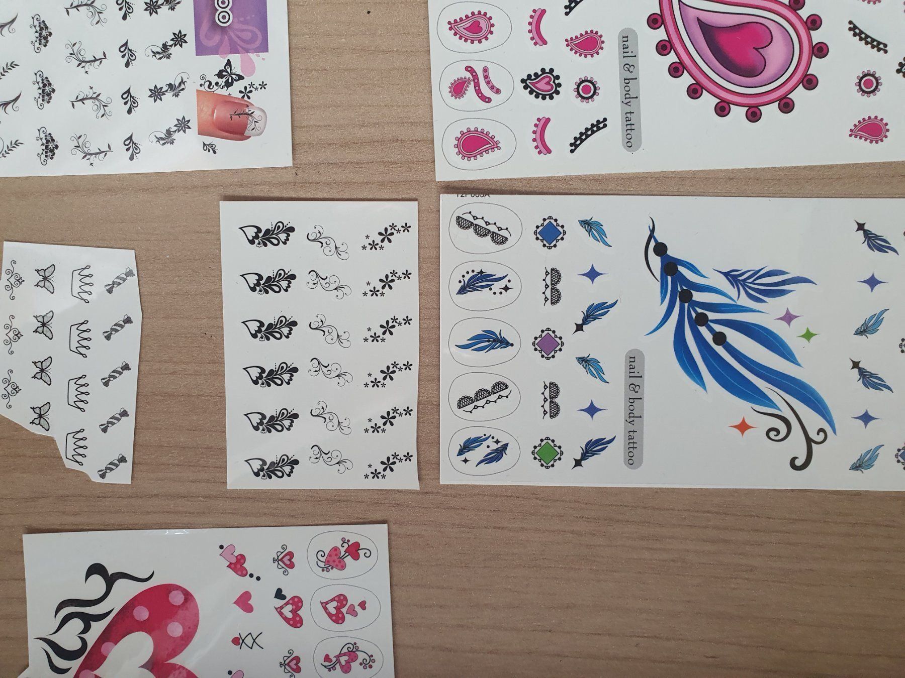 Aufkleber: Nagel Tattoo – Neu (gemäss Beschreibung) aus Moosseedorf von Sonnenschein.. 2