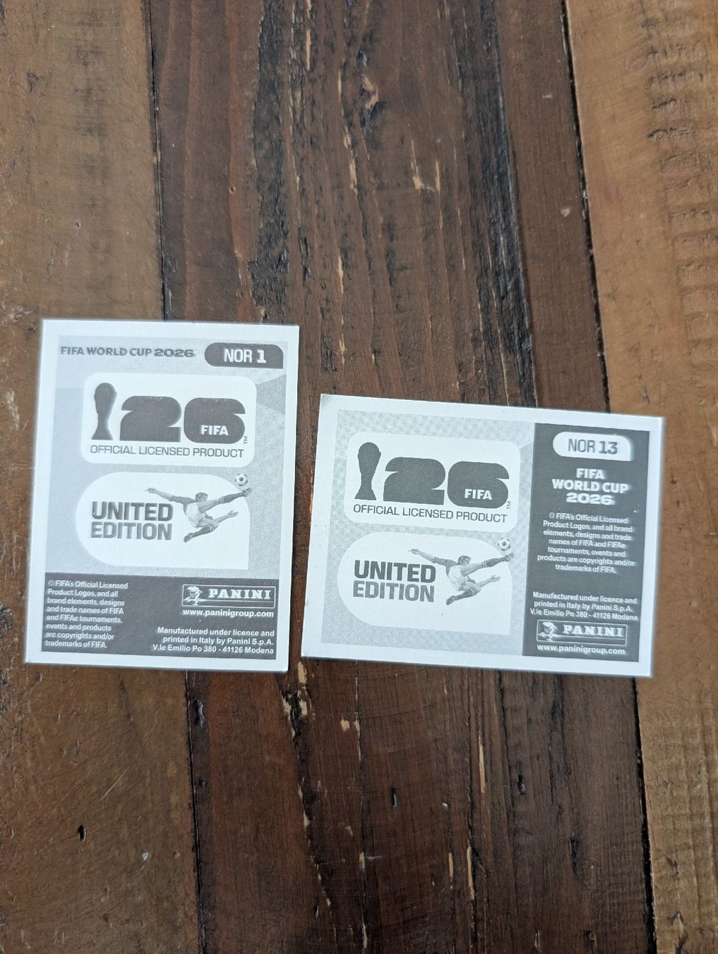 Panini Cartes à collectionner: Panini Norway – Neuf (Voir description) à Gebenstorf par fa1zz 1