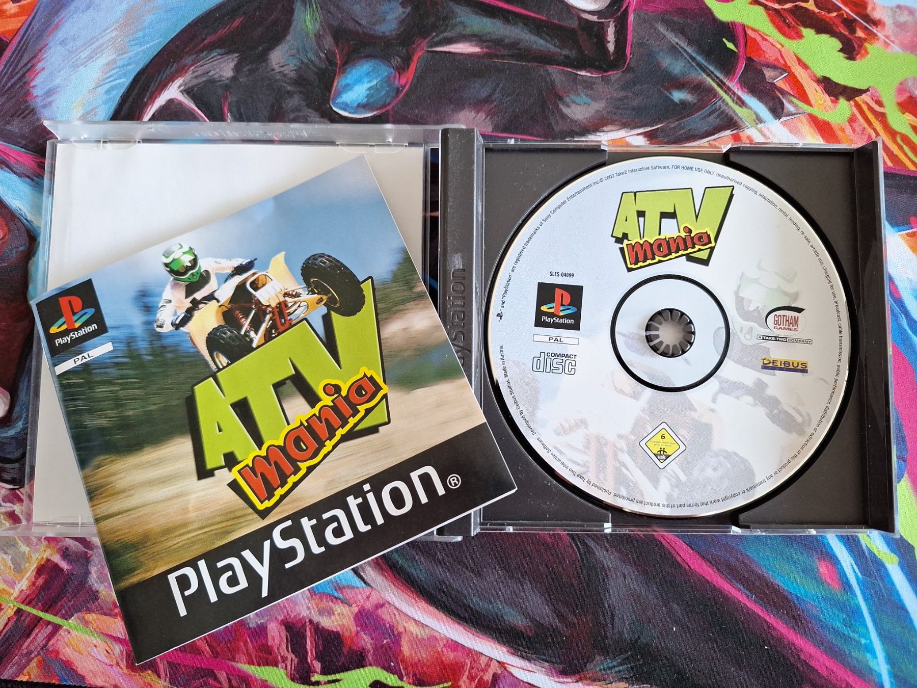 Sony Giochi: ATV Mania - PS1 – Usato da Altstätten SG venduto da GGsGameshop 1