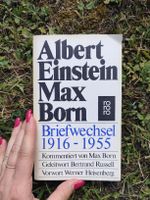 Einstein & Born Correspondence 1916-1955 Rare Book
