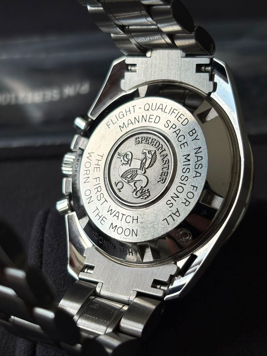 Omega Uhren: OMEGA Speedmaster Professional Moonwatch – Gebraucht aus Birsfelden von Mynos 3