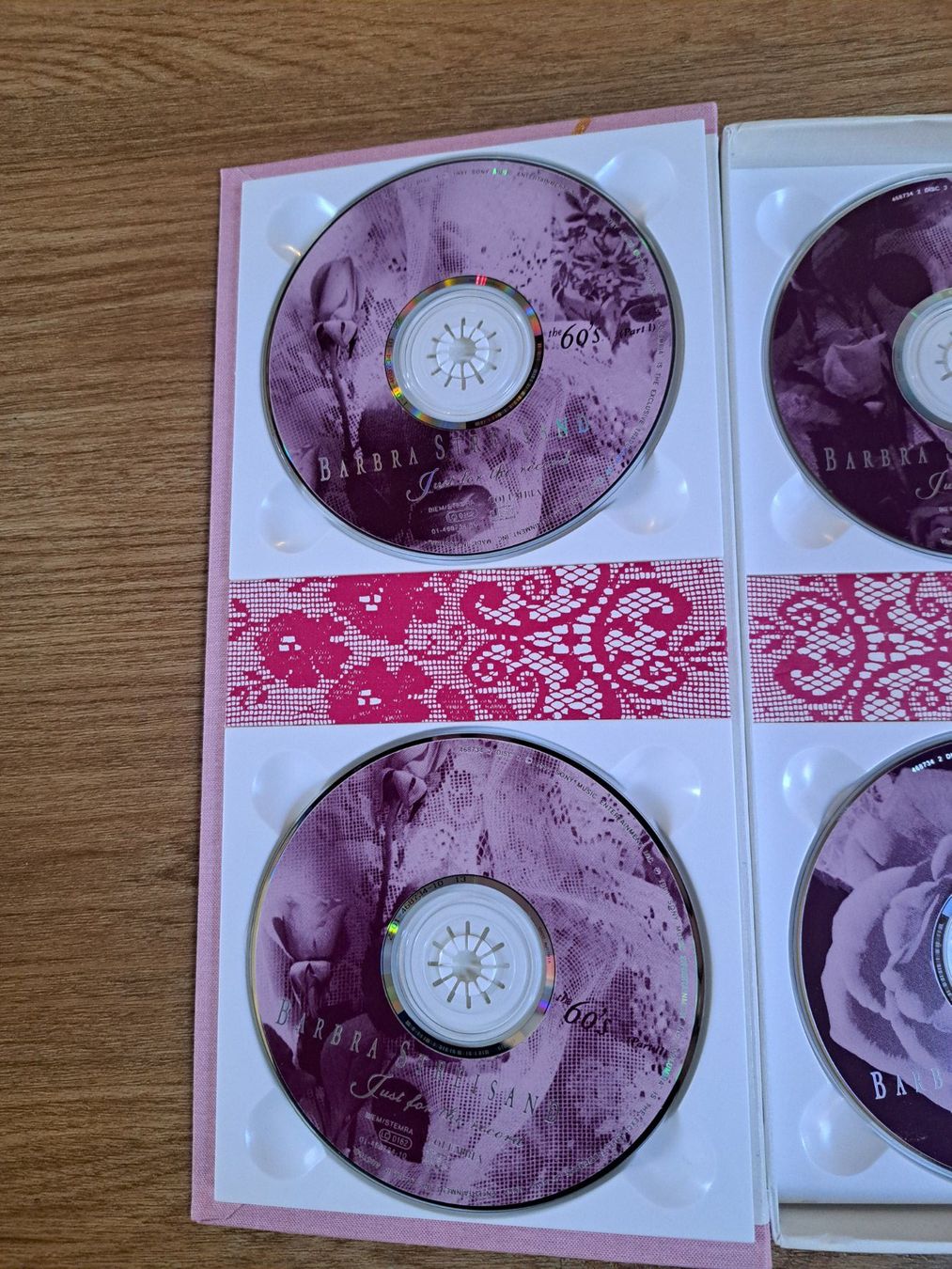 CD: Barbra Streisand: Just for the Record, Boxset mit 4 CDs – Nuovo (secondo la descrizione) da Unterseen venduto da Kanica 1
