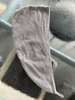 Turban Haartuch Baumwolle/Modal mit Knopf, schnell trocknend