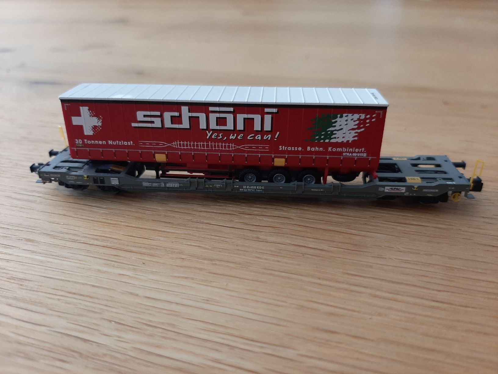Fleischmann Modelleisenbahnen: Fleischmann 6660038 HUPAC Schöni Spur N – Gebraucht aus Dietlikon von nick911 1
