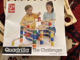 Hape Quadrilla Kugelbahn The Challenger, Top Zustand.