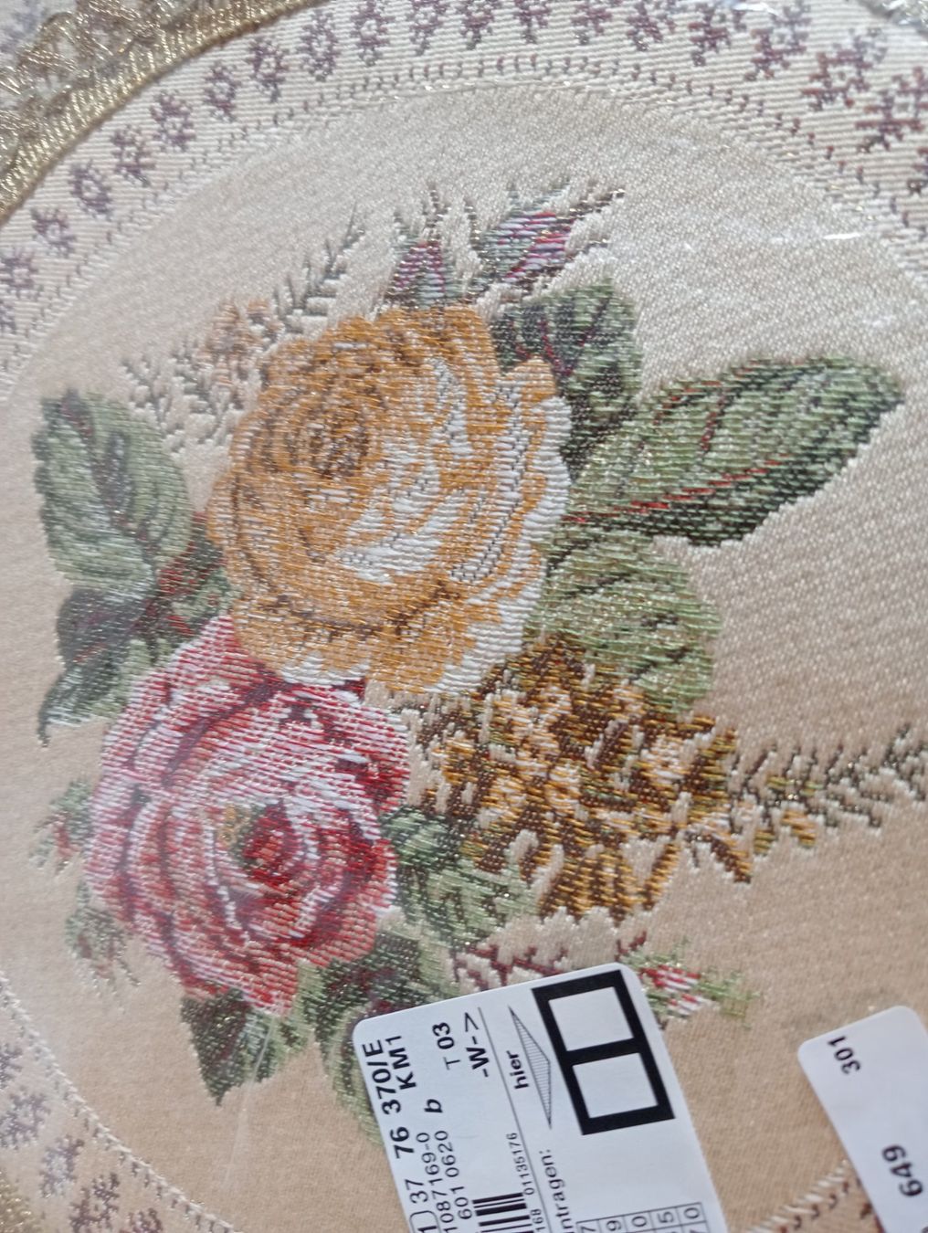 Altra biancheria da tavola: Neu & OVP  2er Set Vintage Deckchen-Set Läufer & Rund Borte – Nuovo e nell'imballaggio originale da Oberdorf BL venduto da Barocki888 3