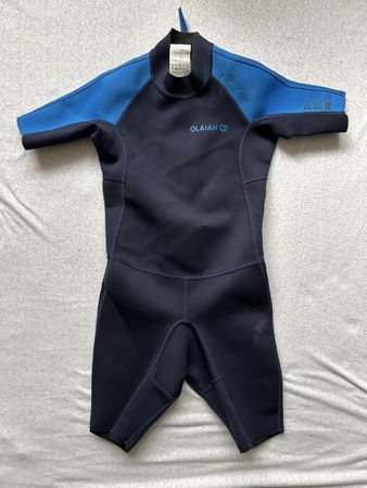 Kids Wetsuit Olaian Decathlon Size 6  years