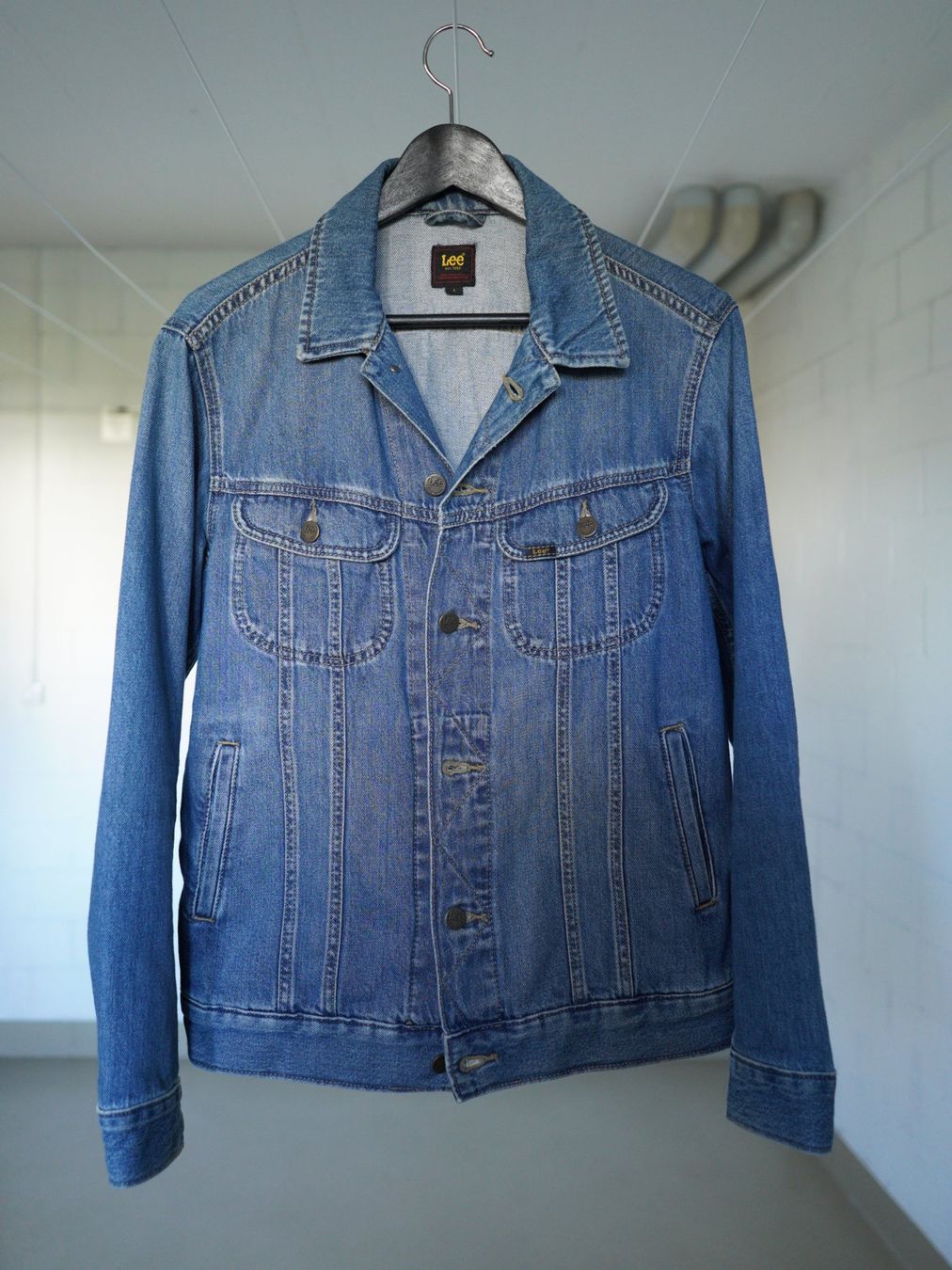Giacche: Jeansjacke Lee Rider Jacket, Gr. S – Usato da Henggart venduto da BermudaBen 1