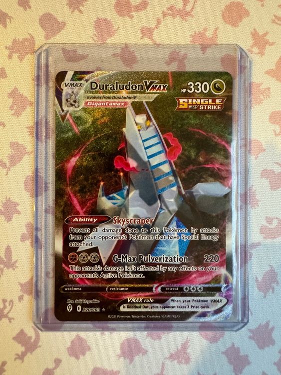 Pokemon Evolving Skies Duraludon Vmax Alt Art englisch Kaufen auf Ricardo