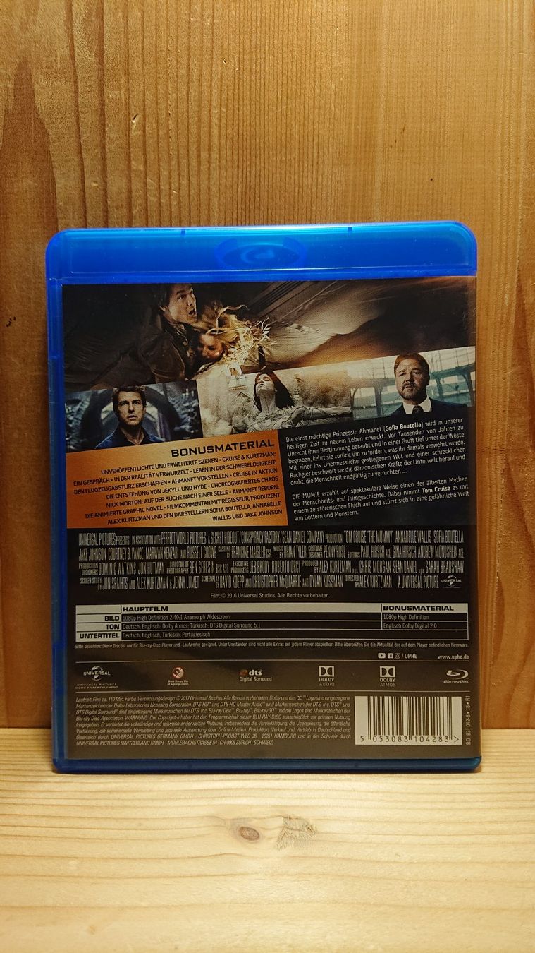 Tutti i DVDs: DIE MUMIE Blu-Ray mit Tom Cruise – Usato da Wilderswil venduto da Exebub 1
