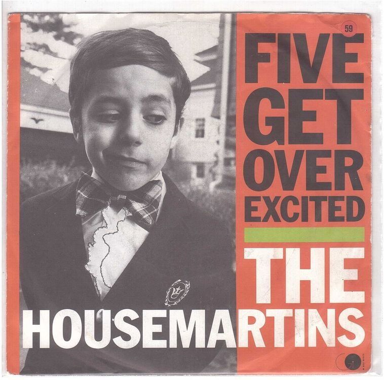 Vinyles: Single7 The Housemartins  --  Five get over excited – D'occasion à Rheinau par asteng