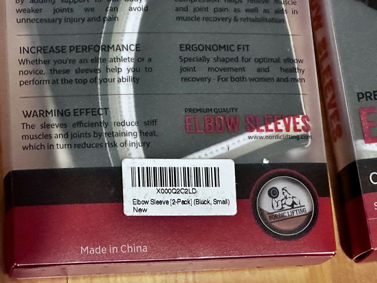 Schutz & Schoner: Elbogen Schoner schwarz Grösse S 2er Set – Neu und originalverpackt aus Zollikofen von ram_9vsj 2