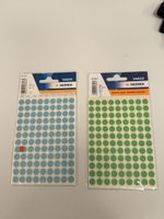  HERMA Klebepunkte, Ø 8mm, Grün, Etiketten - Top!