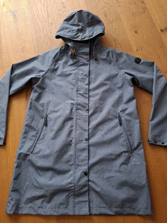 Travelcoat Regenmantel Damen Gr. 40 blau top Zustand