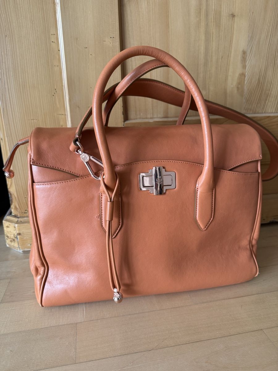 Navyboot Borse da donna: Navyboot Tasche Leder cognac – Usato da Uster venduto da Schangnau87