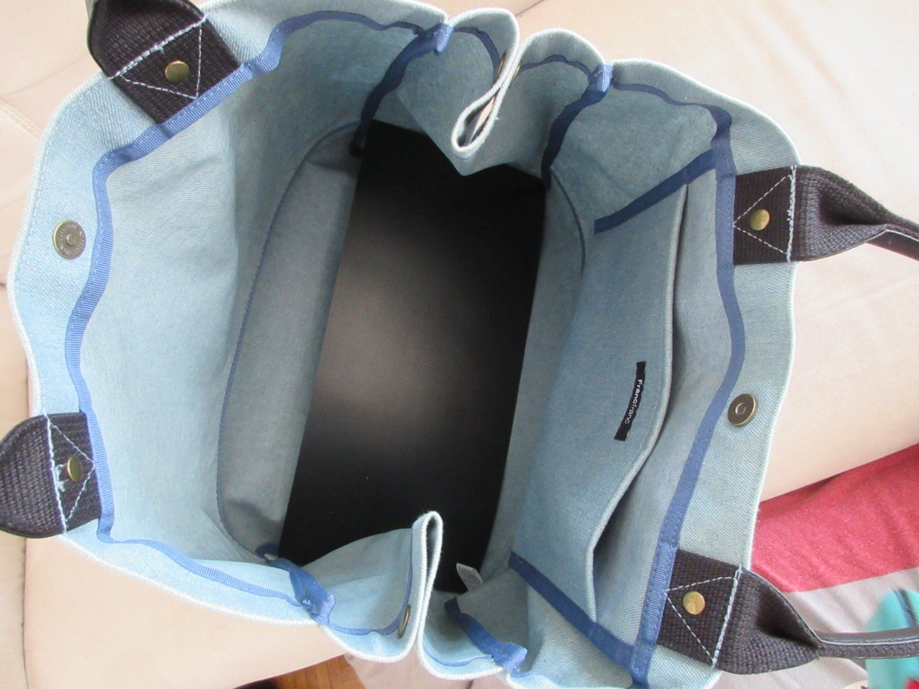 Borse da donna: 3 bags /Tasche/Denim/Black/zebra pattern!! – Usato da Goldach venduto da mamakotzi 6