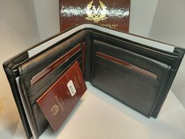 VALENTINI „Leather Emotion“ Herren-Geldbörse aus Echtleder