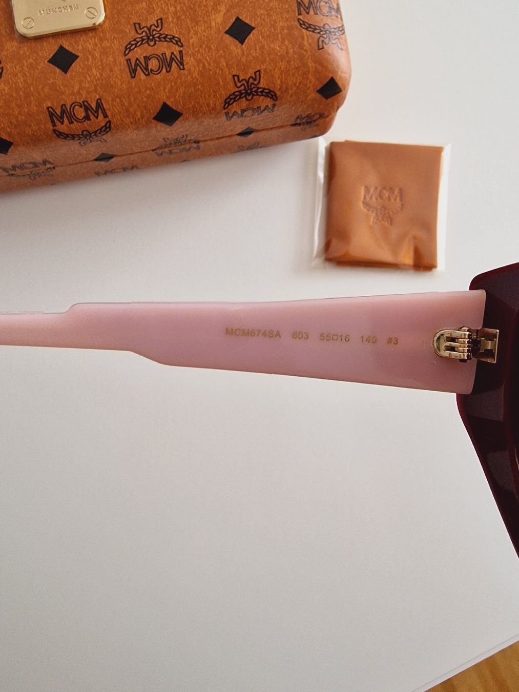 Mcm Brillen & Gläser: MCM Sonnenbrille, Neu,Bordeaux-Rosa – Neu (gemäss Beschreibung) aus Jona von Bubi22 1