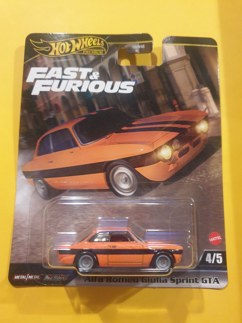Hot Wheels Modellini d'auto: Hot Wheels ALFA ROMEO GIULIA SPRINT GTA – Nuovo e nell'imballaggio originale da Oftringen venduto da Rotor 2