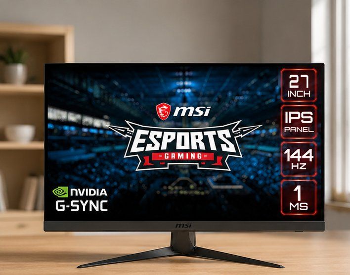 MSI Monitore: Ecran 144hz MSI – Neu (gemäss Beschreibung) aus Ferpicloz von Olivier_Jut