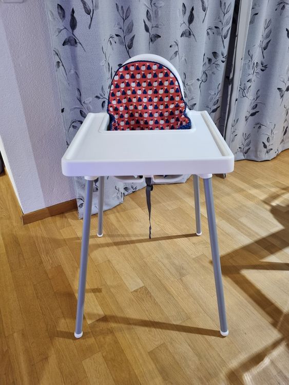IKEA Hochstuhl mit Tablett und 2 Stützkissen 1