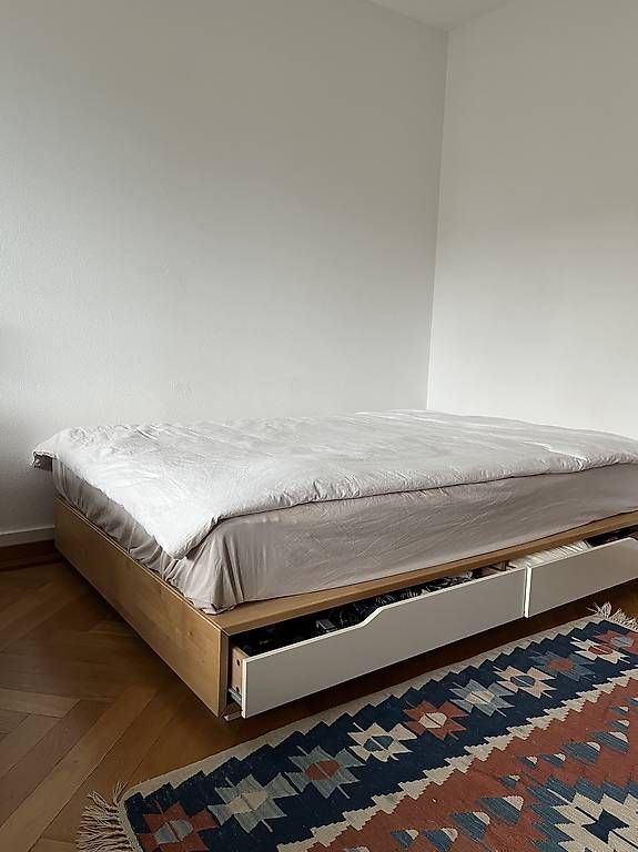 Ikea Letti: Mandal Bettgestell mit Schubladen – Usato da Zürich venduto da bea_6yrz 1