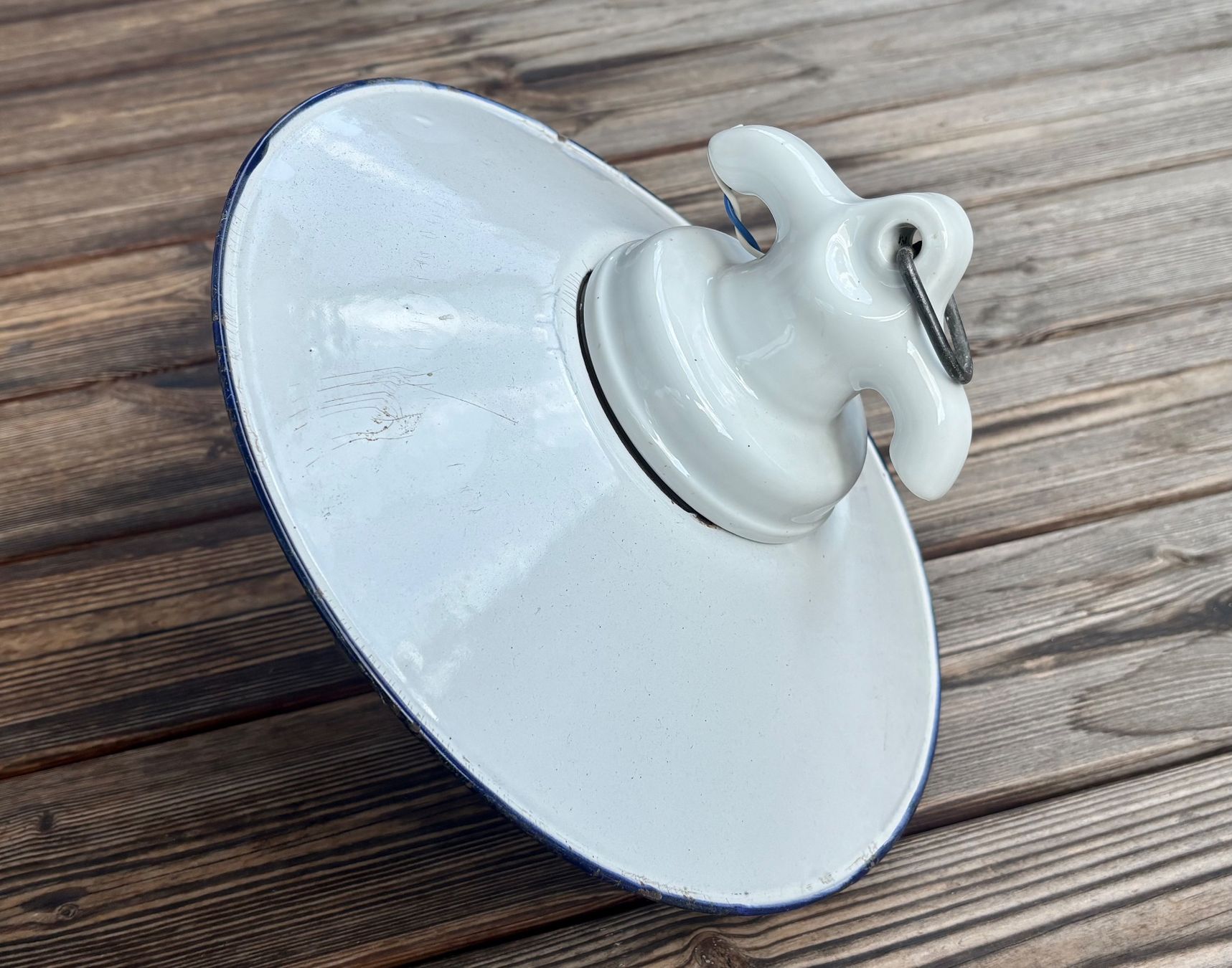 Lampes: antike Stalllampe Deckenlampe – D'occasion à Lüchingen par Eeizo 5