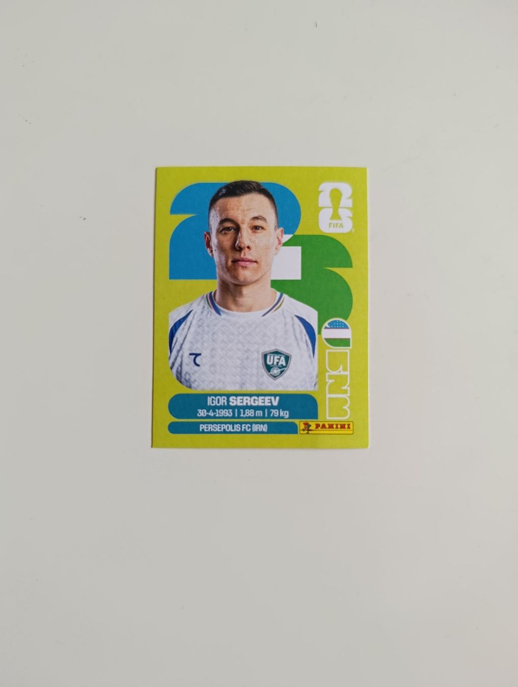 Panini Carte collezionabili: Panini World Cup 2026 UZB 19 Sergeev – Nuovo (secondo la descrizione) da Lavey-Village venduto da pas_7xd2