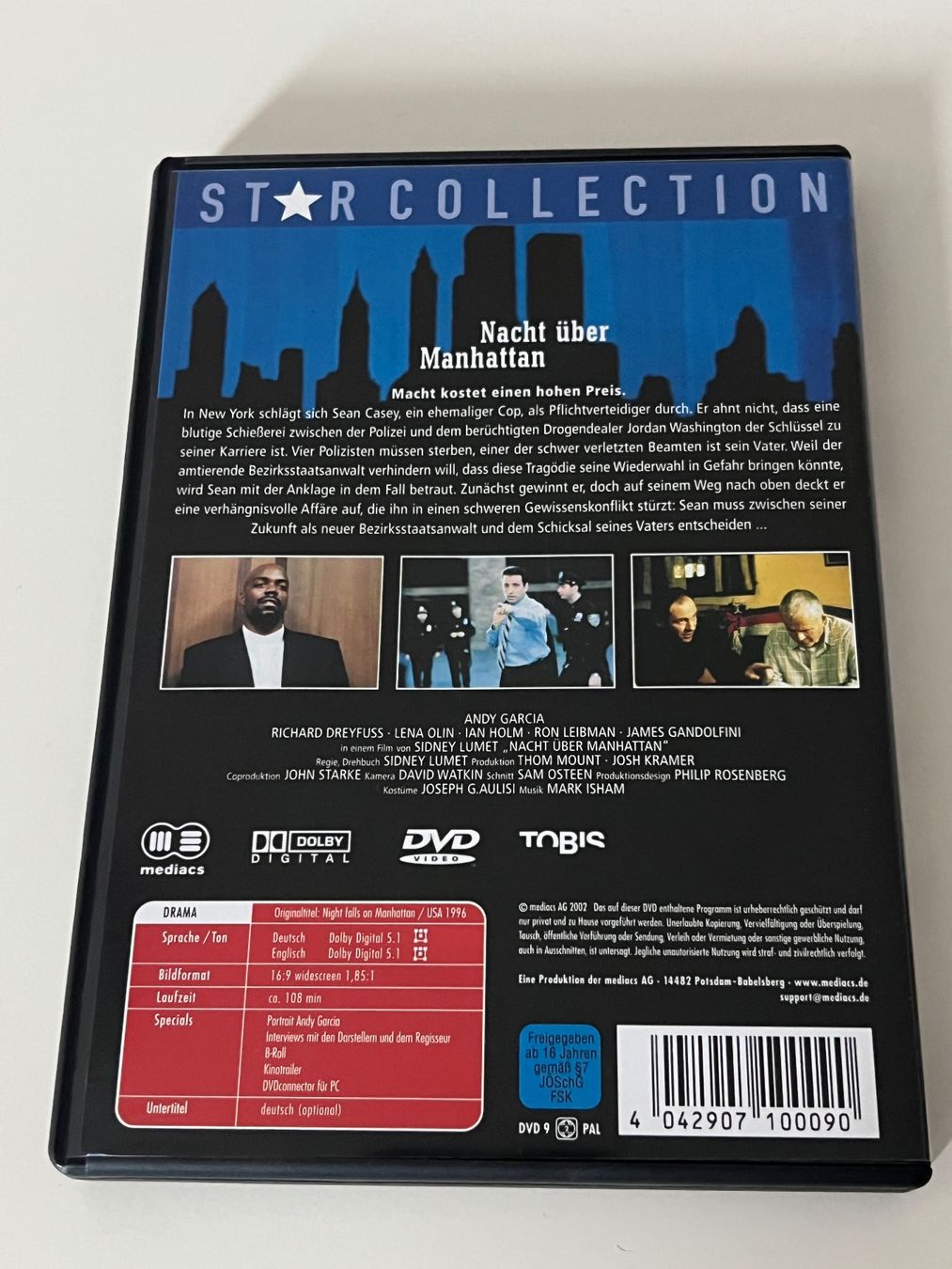 Tutti i DVDs: Nacht über Manhattan - Star Collection DVD – Usato da Altstätten SG venduto da sheamus 1