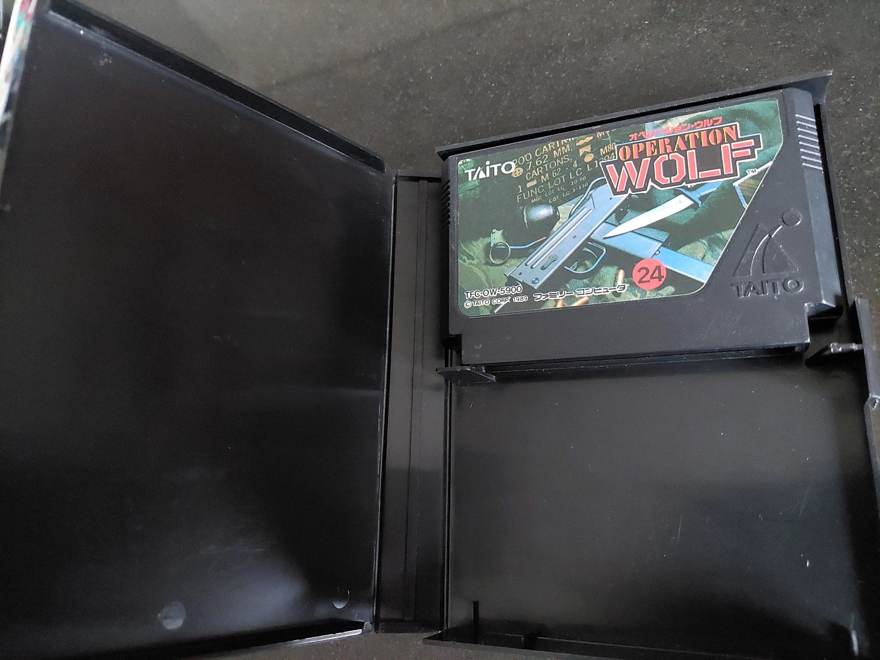 Nintendo Giochi: OPERATION WOLF (JAP) - NINTENDO FAMICOM – Usato da Spiegel b. Bern venduto da Natix 2