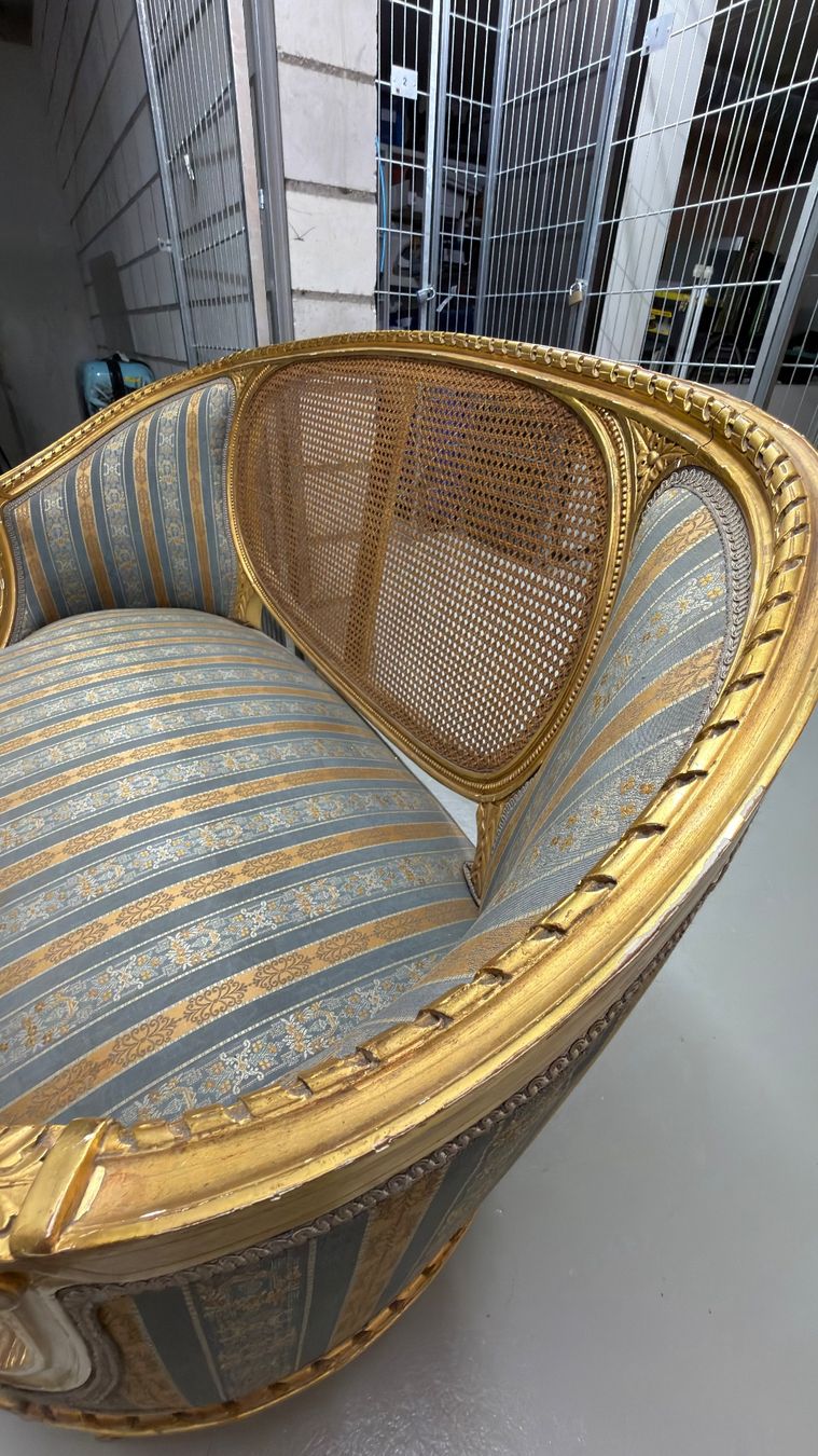 Sofas: Couch und Stuhl – Gebraucht aus Buchs AG von vts_474 1