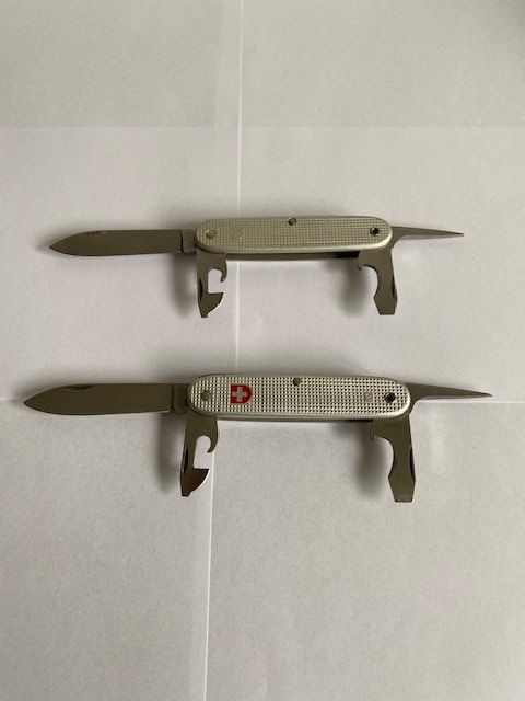 Victorinox Coltelli tascabile: 2 X VICTORINOX ALOX 75 + 79 – Usato da Chur venduto da silbermon