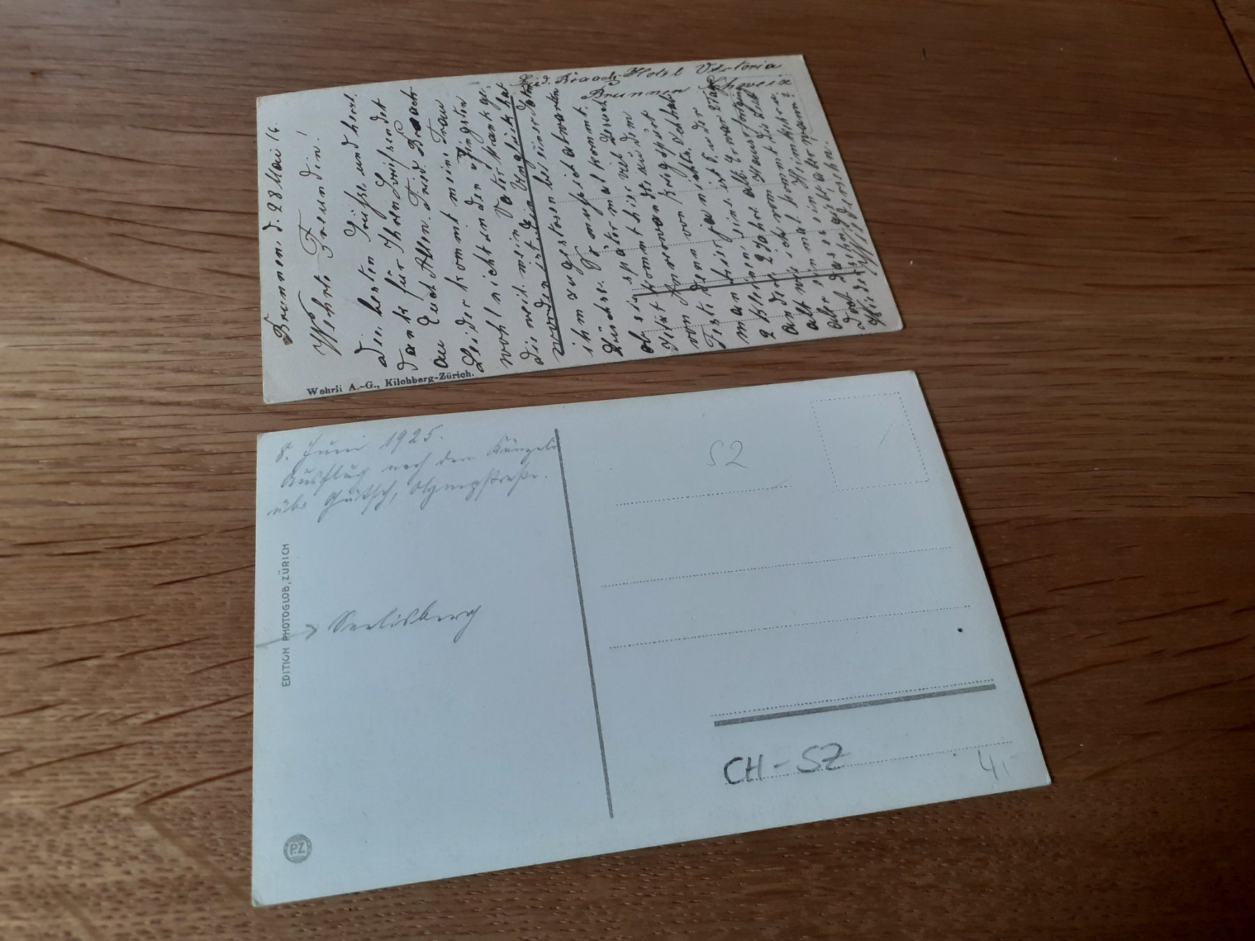 Cartoline postali: BRUNNEN - URIROTSTOCK - 1916 – Usato da Winterthur venduto da Ornyx7 1