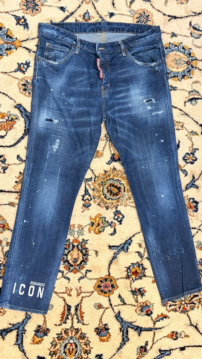 Dsquared2 Jeans: DSQUARED2 ICON Jeans Gr. Bin 46 - Used, fresh spring style – Usato da Lachen SZ venduto da HelvetiaLuxury 1