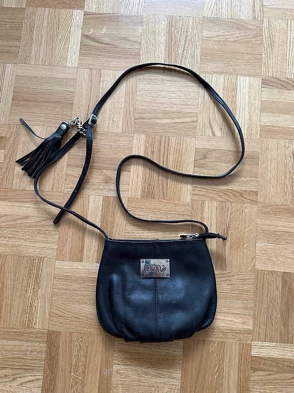 Borse da donna: Schwarze Tasche Marke Mona – Usato da Zürich venduto da rapido06